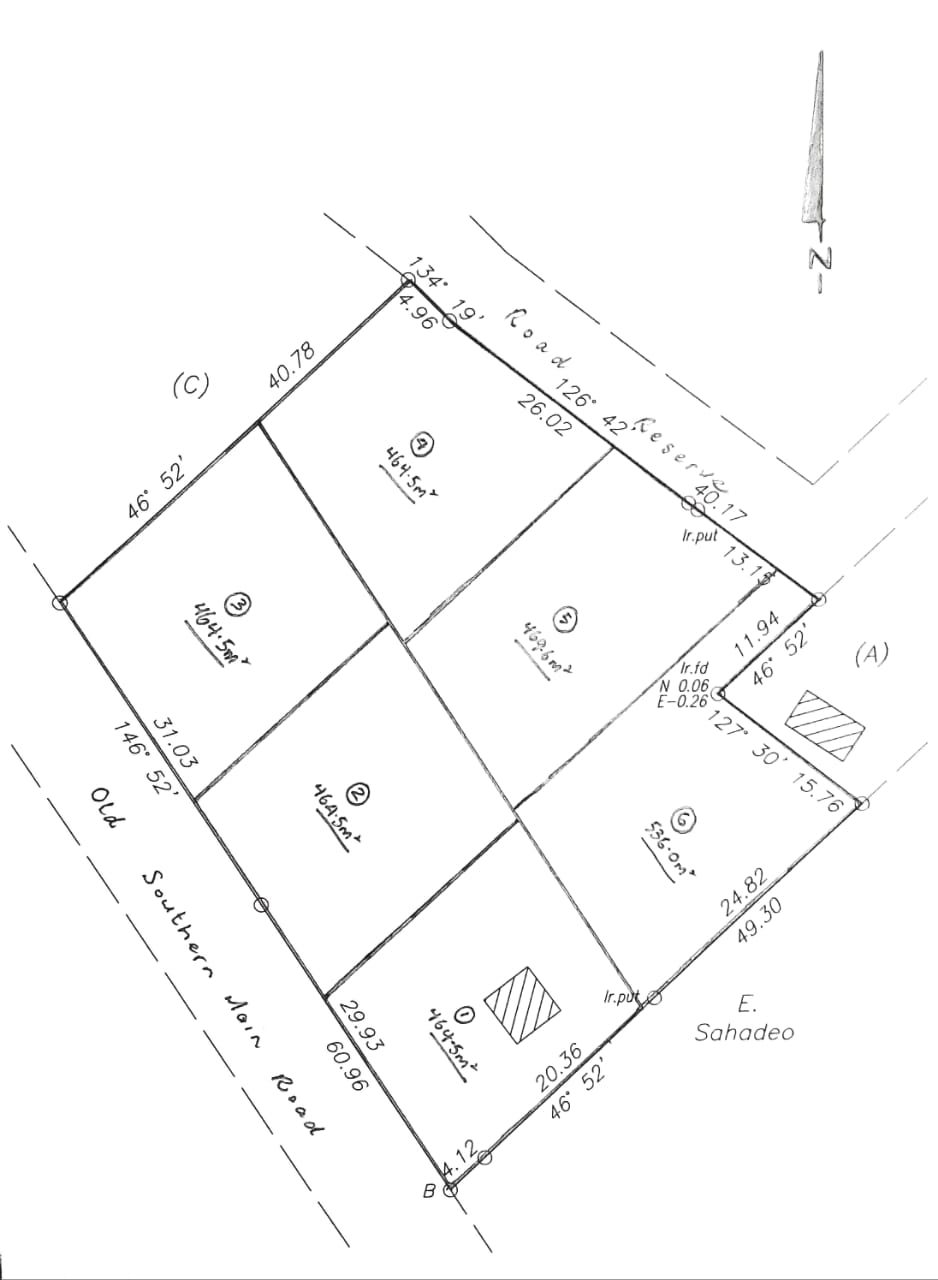 Cadastral Rousillac Rousillac Land Lot 5
