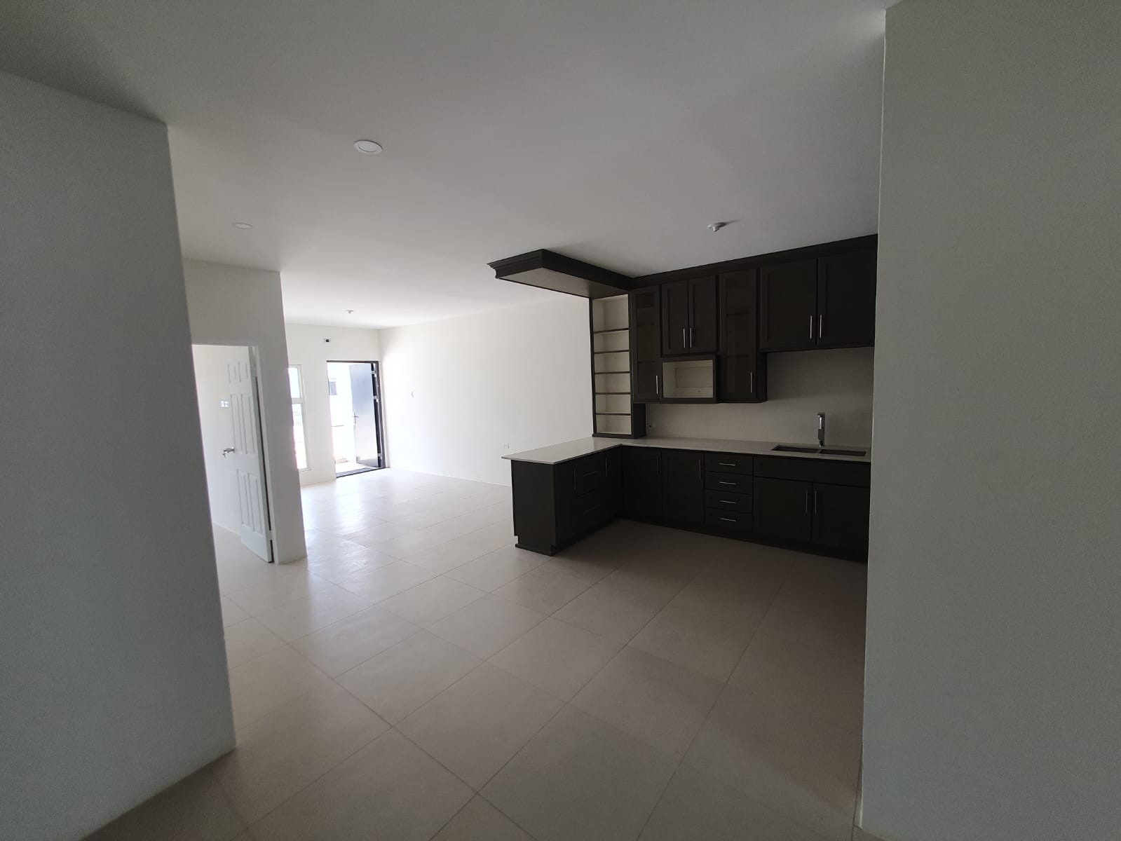 Living room Kitchen combo Chaguanas Townhouses